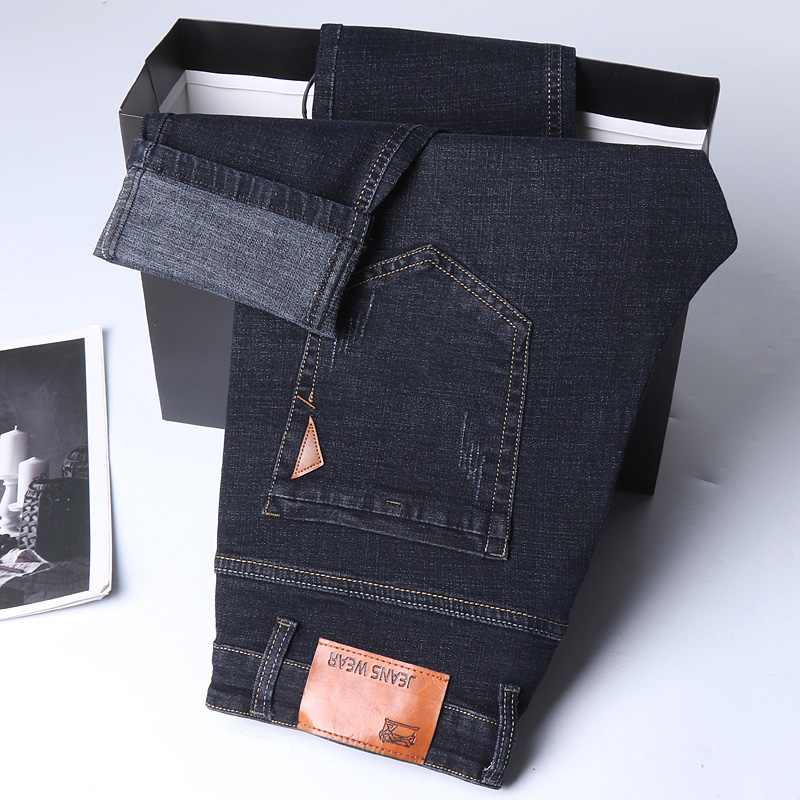Levis Jeans 501 - Męskie proste jeansy, nowość 2025, elastyczne