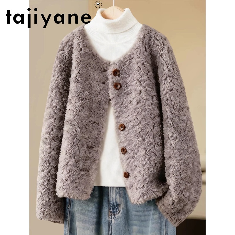 TAJIYANE 100% Wełniany Płaszcz – Wool Coat Peacoat recenzja i cena