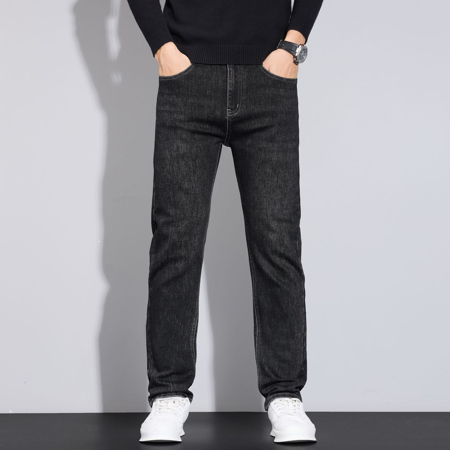 Męskie jeansy biznesowe w styl – Levis Jeans 501 recenzja i cena