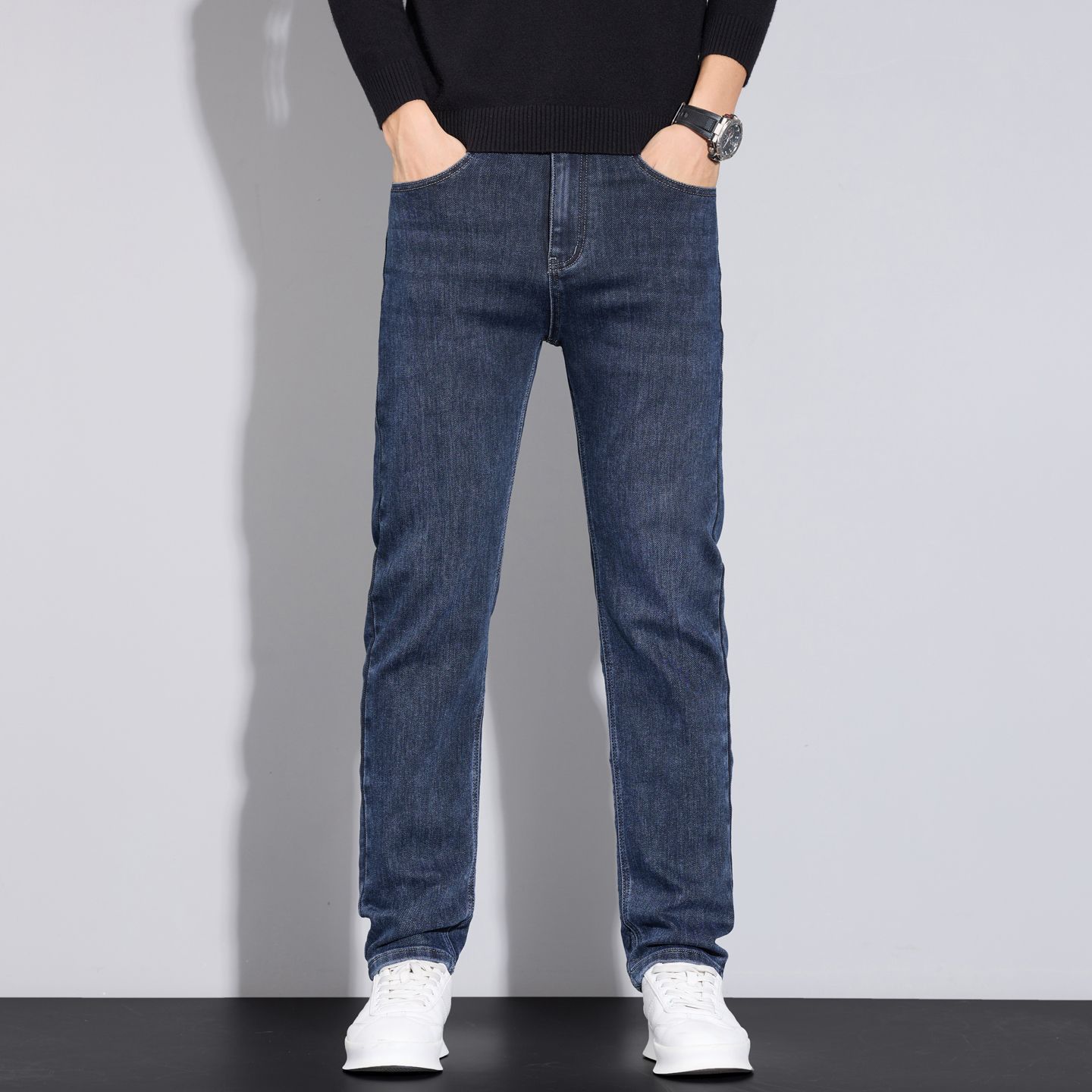 Męskie jeansy biznesowe w styl – Levis Jeans 501 recenzja i cena